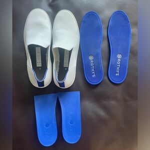 Rothy’s Sneakers, Bright White, size 9.5